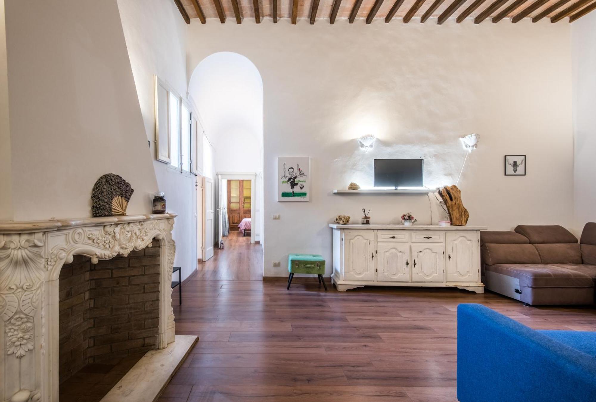 Incantevole Appartamento Banchi Di Sopra سيينا المظهر الخارجي الصورة